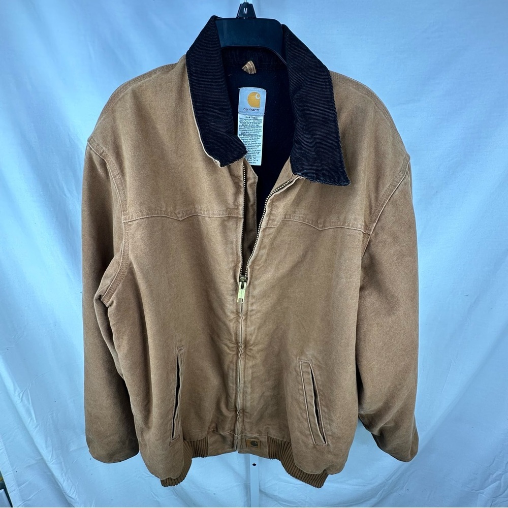 Vintage 2006 Carhartt J14 Santa Fe Western Yoke Duck Jacket Sz XL Tall